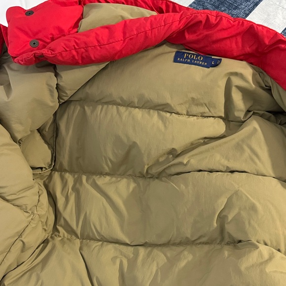 Polo by Ralph Lauren Vibrant Red Puffer Jacket - Picture 10 of 12